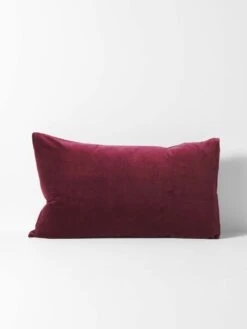 Luxury Velvet Standard Pillowcase - Merlot