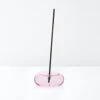 Pink Le Galet Incense Holder -Household Items Discount maison balzac pebble incense holder pink 1 1