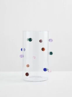 Pomponette Vase - Clear -Household Items Discount maison balzac pomponette vase clear 1