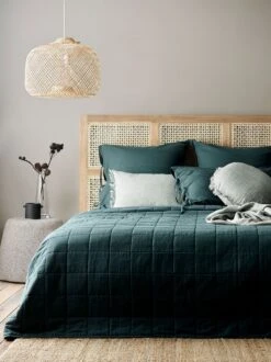 Maison Vintage Coverlet - Indian Teal