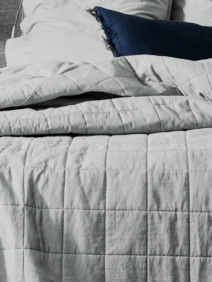 Maison Vintage Coverlet - Limestone 4 Maison Vintage Coverlet - Limestone - Image 2