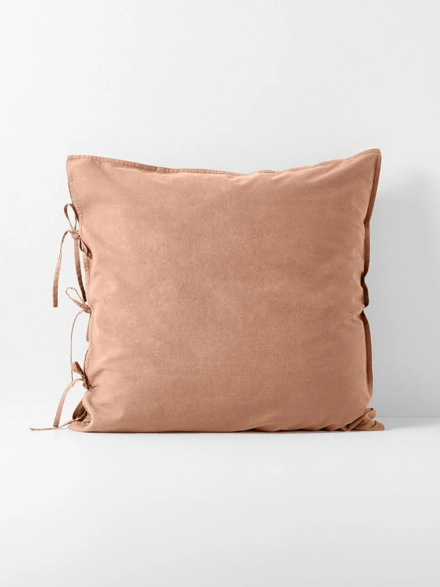 Maison Vintage European Pillowcase - Hazelnut 3 Maison Vintage European Pillowcase - Hazelnut