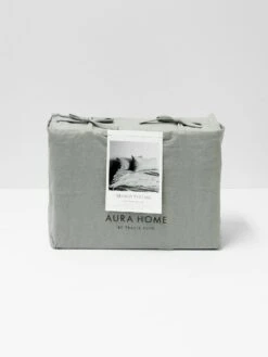 Maison Vintage Sheet Set - Limestone -Household Items Discount maison vintage sheets limestone bag