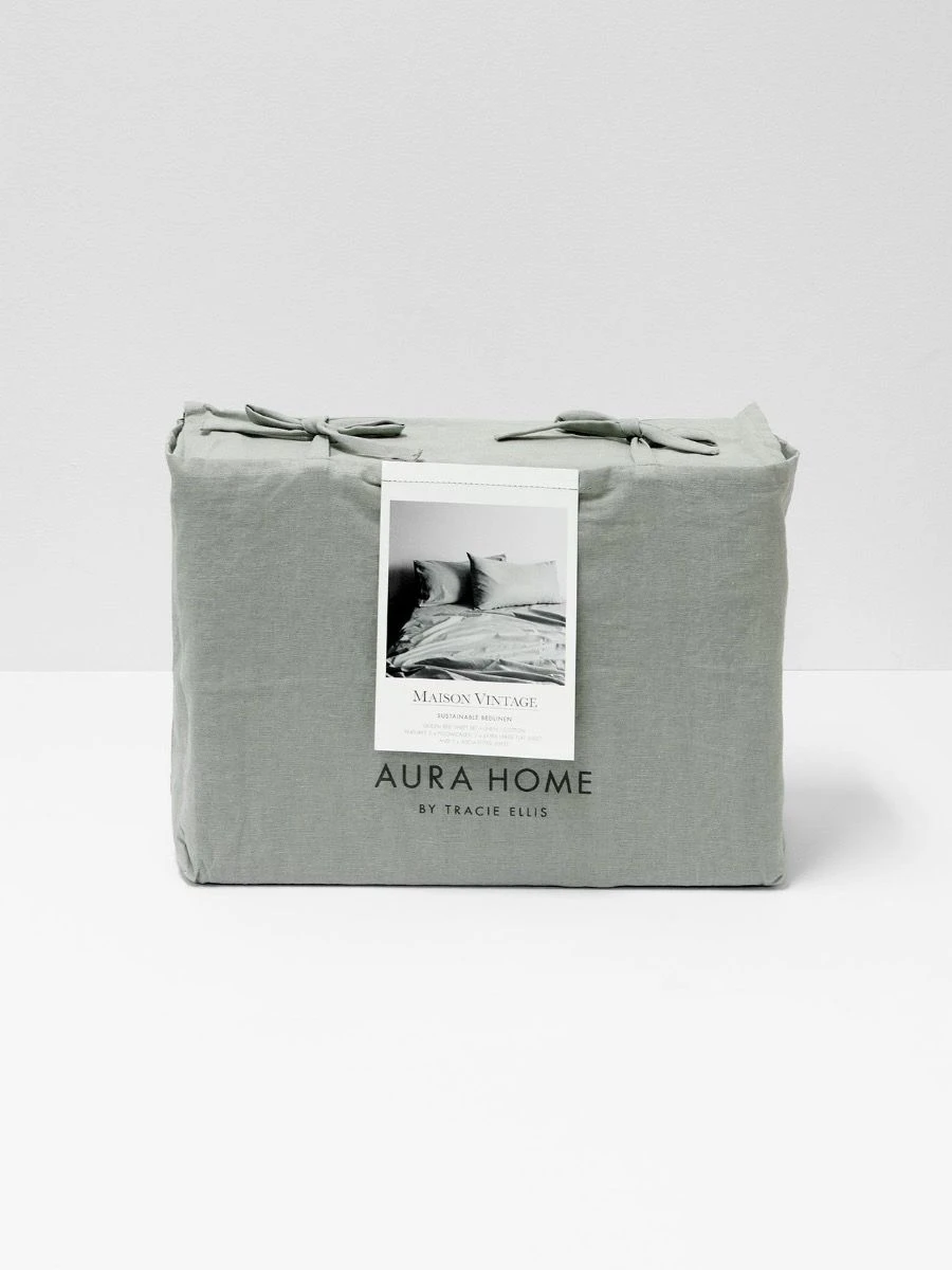 Maison Vintage Sheet Set - Limestone - Image 4