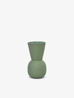 Cloud Small Bell Vase - Moss