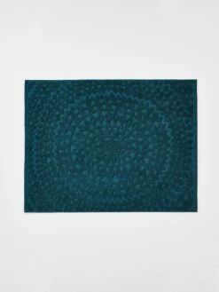 Maya Bath Mat - Indian Teal
