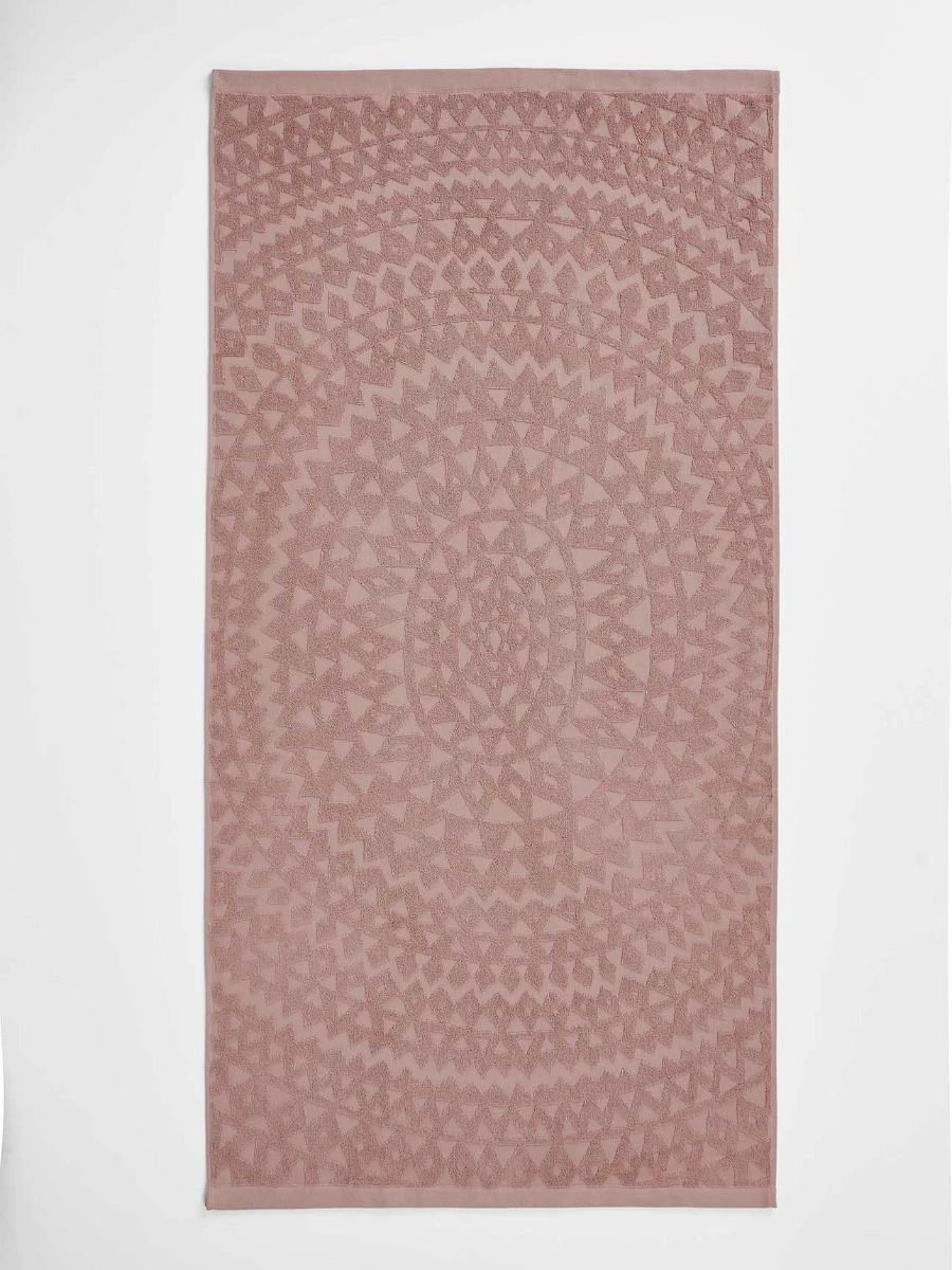 Maya Bath Towel - Clay 4 Maya Bath Towel - Clay - Image 2