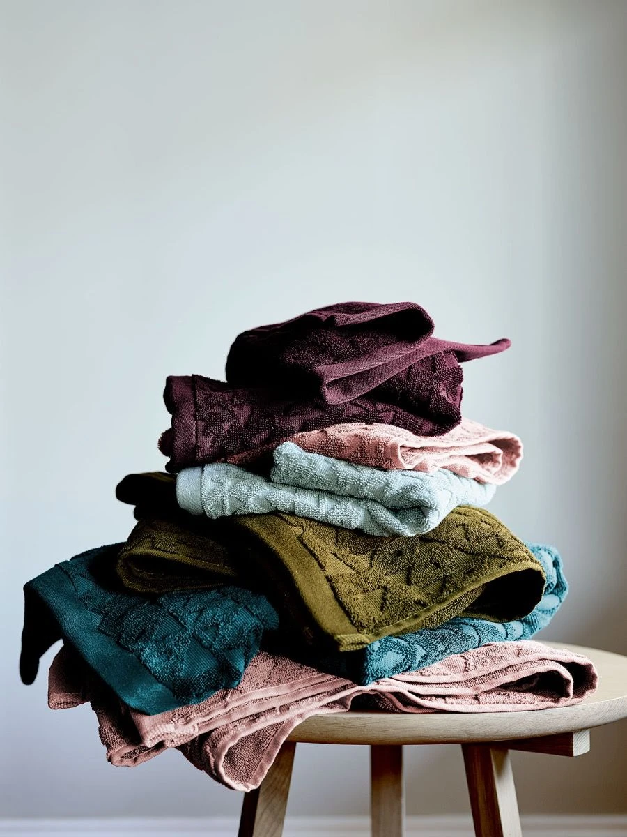 Maya Bath Towel - Limestone 9 Maya Bath Towel - Limestone - Image 7