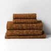 Maya Bath Towel Set - Bronze