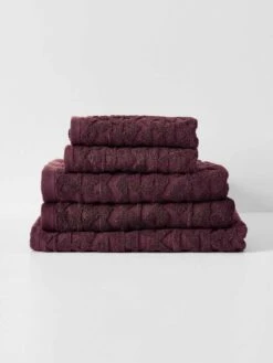 Maya Bath Towel Set - Fig