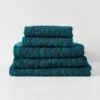 Maya Bath Towel Set - Indian Teal
