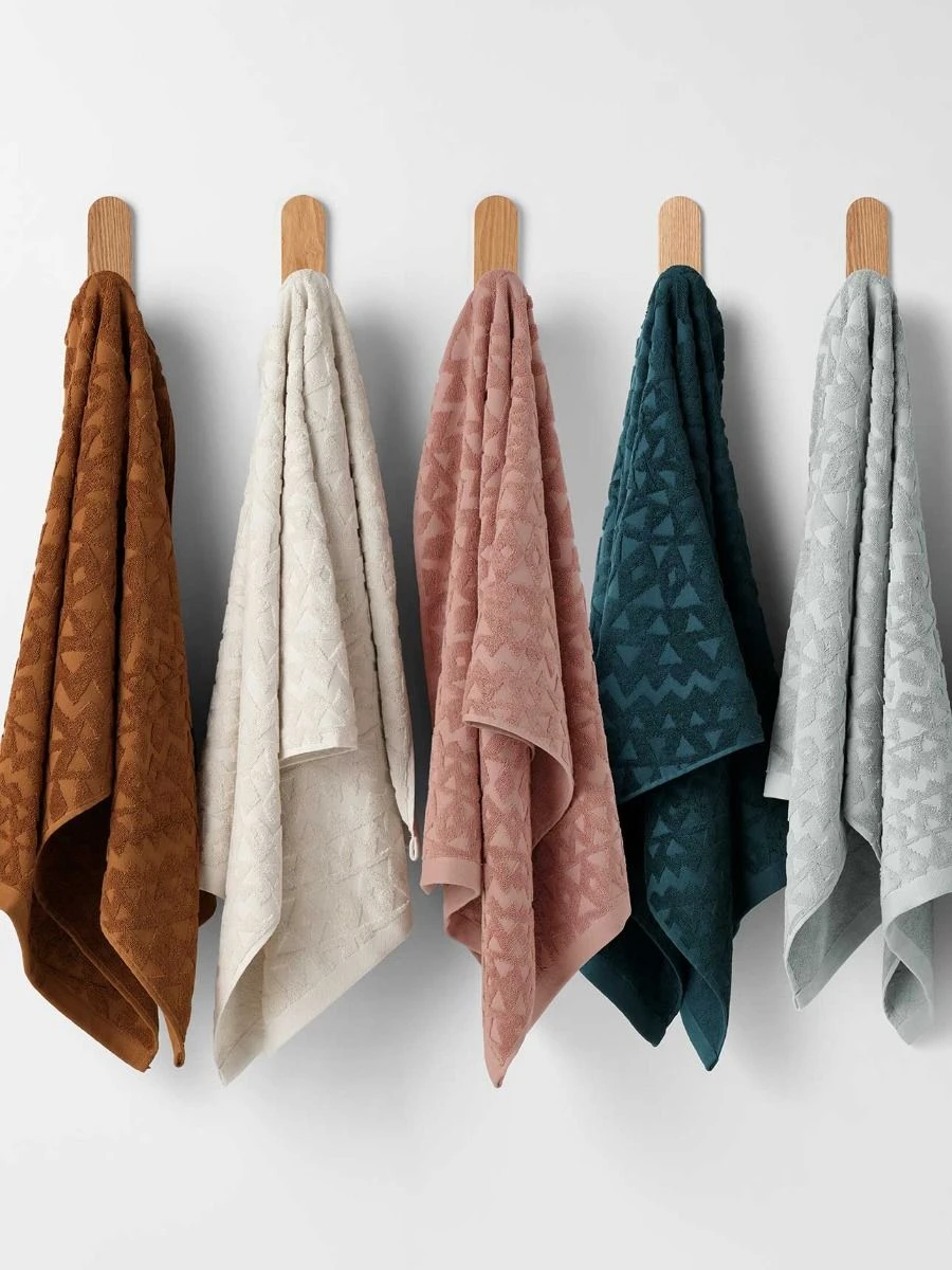 Maya Bath Towel - Clay 8 Maya Bath Towel - Clay - Image 6