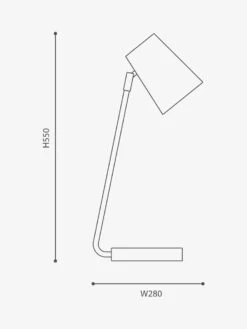 Arlen Desk Lamp - Brass -Household Items Discount mayfield arien desk lamp dimensions