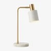 Mahala Desk Lamp - Brass Marble 2 Mahala Desk Lamp - Brass Marble -Household Items Discount mayfield mahala desk lamp 1
