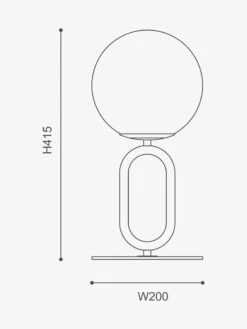 Margot Desk Lamp - Brass -Household Items Discount mayfield margot desk lamp dimensions