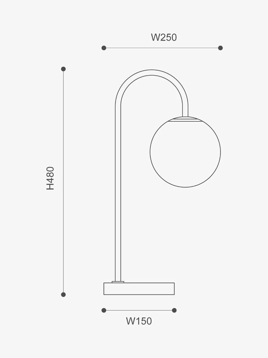 Mintu Desk Lamp - Taupe Travertine 8 Mintu Desk Lamp - Taupe Travertine - Image 6