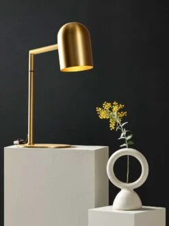 Pia Desk Lamp - Brass 8 Pia Desk Lamp - Brass -Household Items Discount mayfield pia desk lamp brass 3