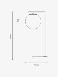 Remi Table Lamp - Brass Marble -Household Items Discount mayfield remi table lamp dimensions