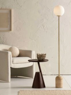 Soren Floor Lamp - Travertine -Household Items Discount mayfield soren floor lamp travertine 3