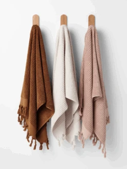 Paros Rib Bath Towel - Sand -Household Items Discount microsoftteams image 24 1