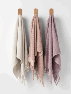 Paros Rib Bath Towel - Sand -Household Items Discount microsoftteams image 27