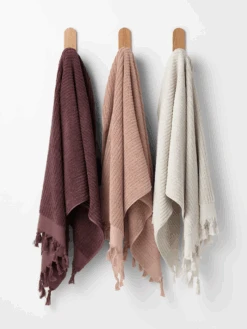 Paros Rib Bath Towel - Sand -Household Items Discount microsoftteams image 28