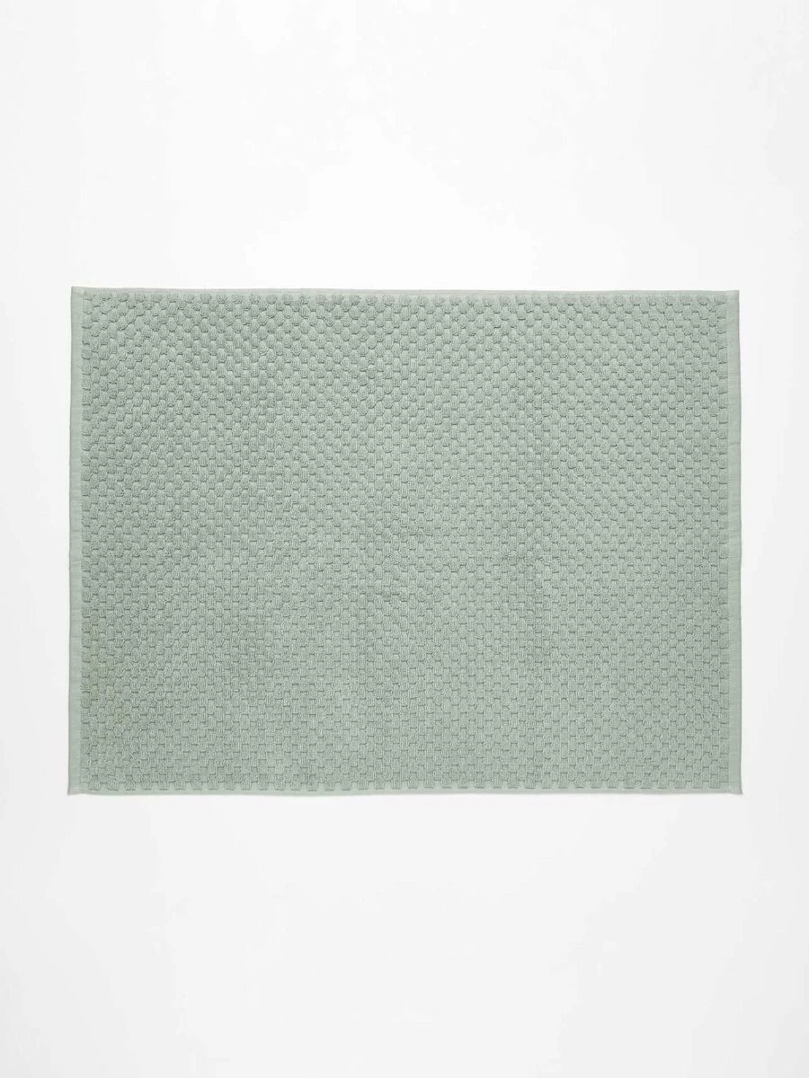 Milos Bath Mat - Sage 3 Milos Bath Mat - Sage