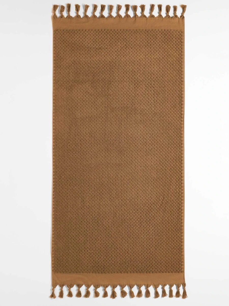 Milos Bath Towel - Caramel 4 Milos Bath Towel - Caramel - Image 2