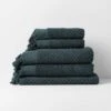 Milos Bath Towel Set - Slate 1 Milos Bath Towel Set - Slate -Household Items Discount milos bath towel set slate