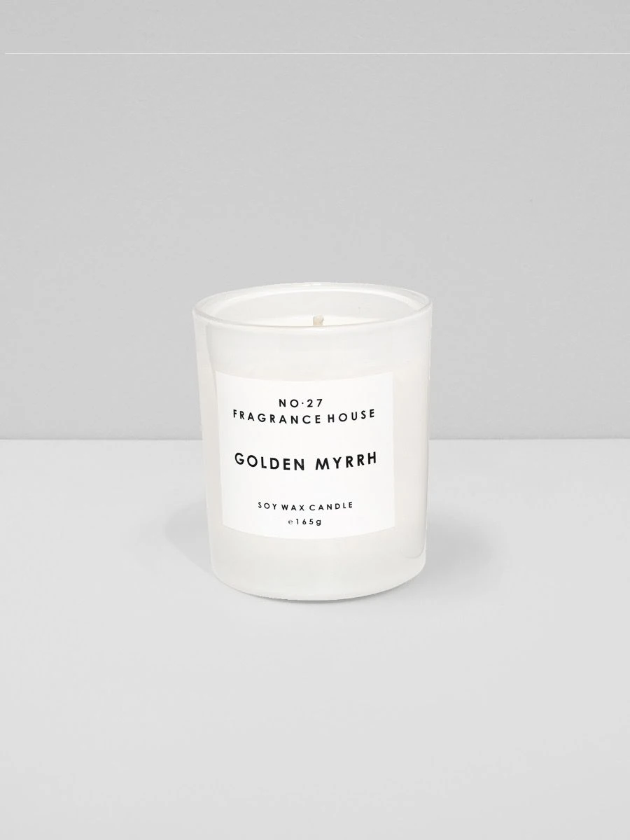 Golden Myrrh Scented Candle 3 Golden Myrrh Scented Candle