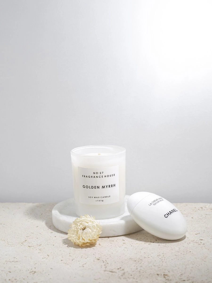 Golden Myrrh Scented Candle 4 Golden Myrrh Scented Candle - Image 2