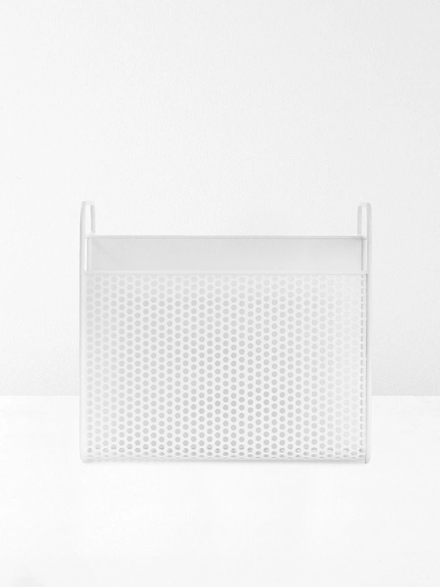 Normann Copenhagen Analog Magazine Rack In White 4 Normann Copenhagen Analog Magazine Rack In White - Image 2