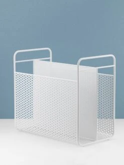 Normann Copenhagen Analog Magazine Rack In White 8 Normann Copenhagen Analog Magazine Rack In White -Household Items Discount normann copenhagen analog magazin rack white 3