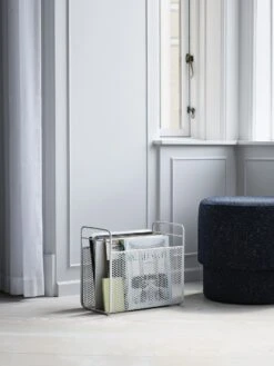 Normann Copenhagen Analog Magazine Rack In White 9 Normann Copenhagen Analog Magazine Rack In White -Household Items Discount normann copenhagen analog magazin rack white lifestyle