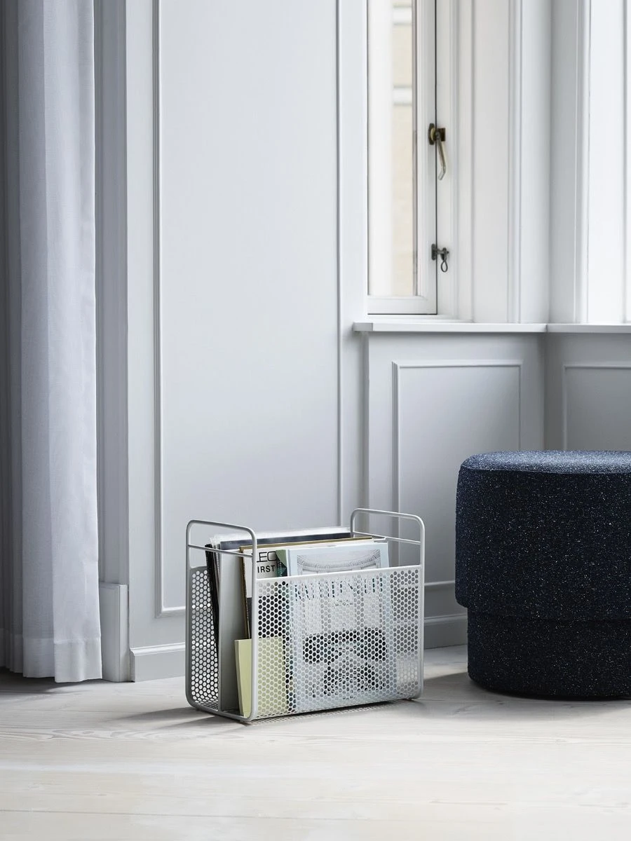 Normann Copenhagen Analog Magazine Rack In White 6 Normann Copenhagen Analog Magazine Rack In White - Image 4