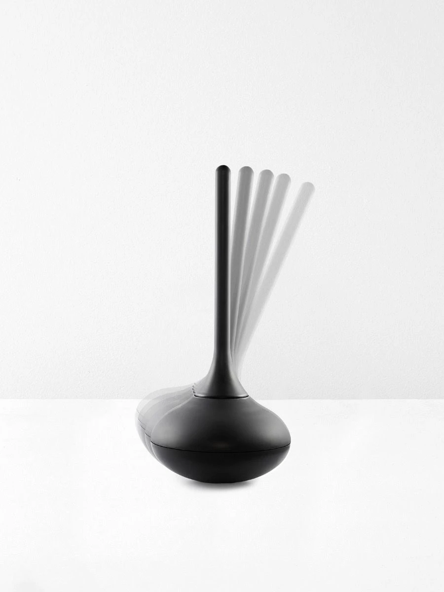 Normann Copenhagen Ballo Toilet Brush In Black 6 Normann Copenhagen Ballo Toilet Brush In Black - Image 4