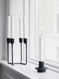 Normann Copenhagen Heima 4 Armed Candlestick In Black -Household Items Discount normann copenhagen heima 4armed candlestick candles heima candlestick