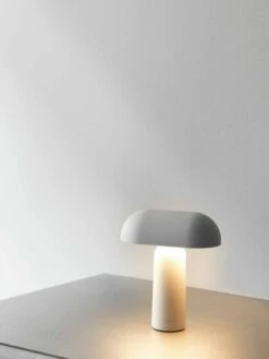 Normann Copenhagen Porta Table Lamp - White -Household Items Discount normann copenhagen porta table lamp white 2