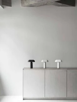 Normann Copenhagen Porta Table Lamp - White -Household Items Discount normann copenhagen porta table lamps 1