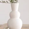 Lola Vase 1 Lola Vase -Household Items Discount paola joy lola vase matte cream 1