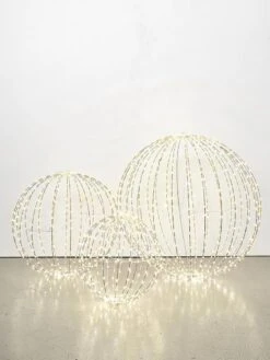 Papaya LED Illuminated Sphere - Small -Household Items Discount papaya capella led metal foldable spheres