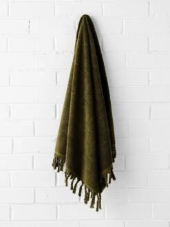 Paros Bath Towel Set - Khaki -Household Items Discount paros bath towel khaki 1