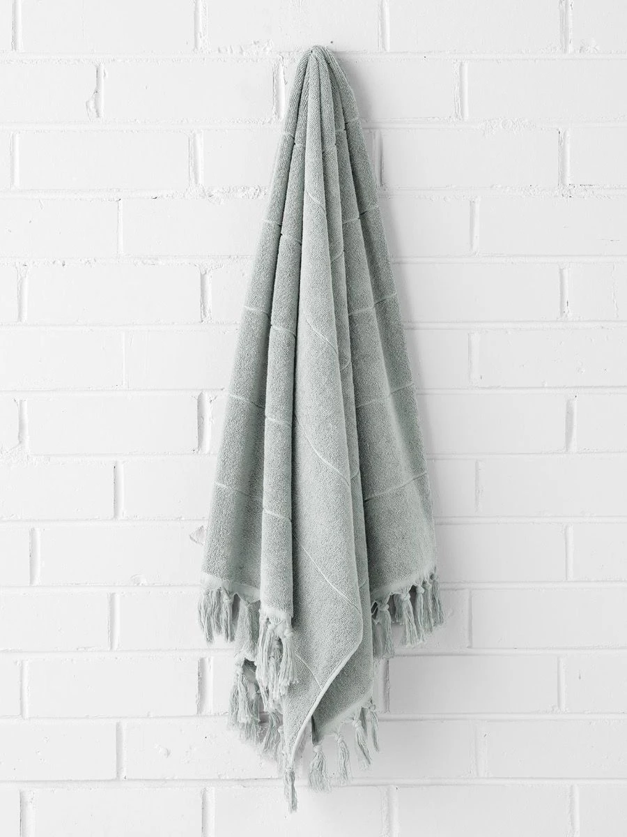 Paros Bath Towel Set - Limestone 5 Paros Bath Towel Set - Limestone - Image 3