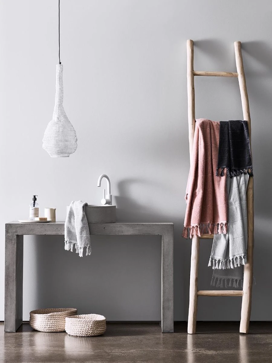 Paros Bath Towel Set - Black 10 Paros Bath Towel Set - Black - Image 8