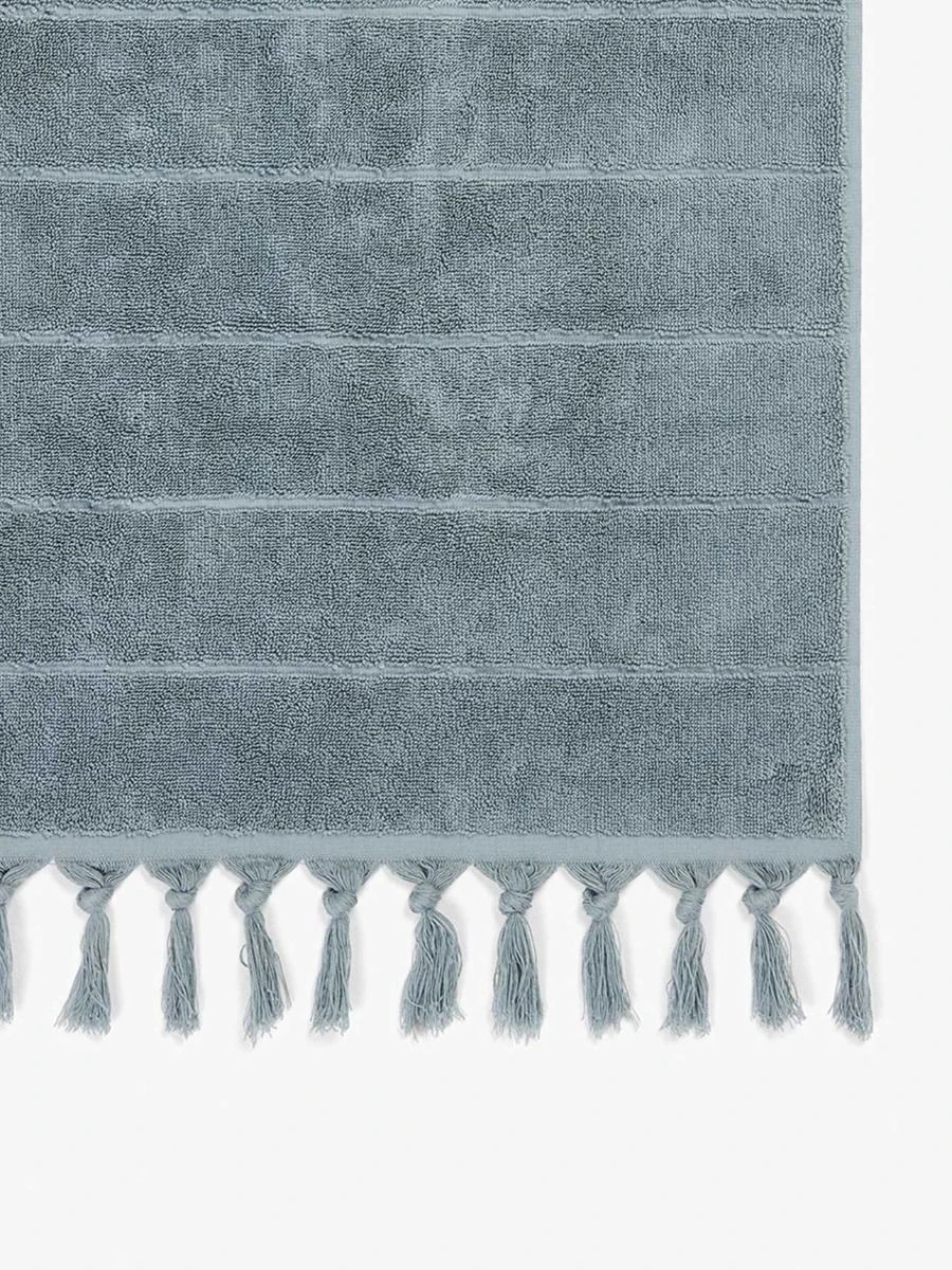 Paros Hand Towel - Eucalypt 5 Paros Hand Towel - Eucalypt - Image 3