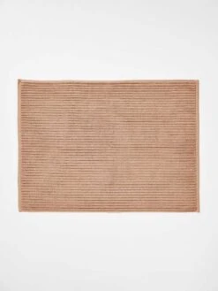 Paros Rib Bath Mat - Clay