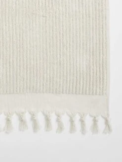 Paros Rib Bath Towel - Sand -Household Items Discount paros rib bath towel sand 2 detail 1