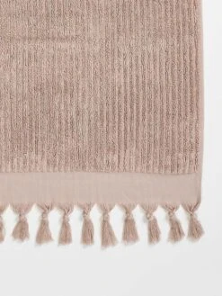 Paros Rib Bath Towel - Shell 16 Paros Rib Bath Towel - Shell -Household Items Discount paros rib bath towel shell 2 detail 1
