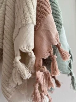 Paros Rib Bath Mat - Shell 10 Paros Rib Bath Mat - Shell -Household Items Discount paros rib bath towels detail 1 3