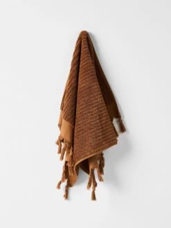 Paros Rib Hand Towel - Bronze